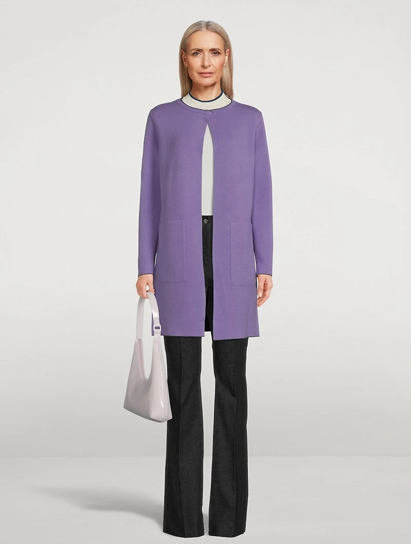 Reversible Cashmere Cardigan