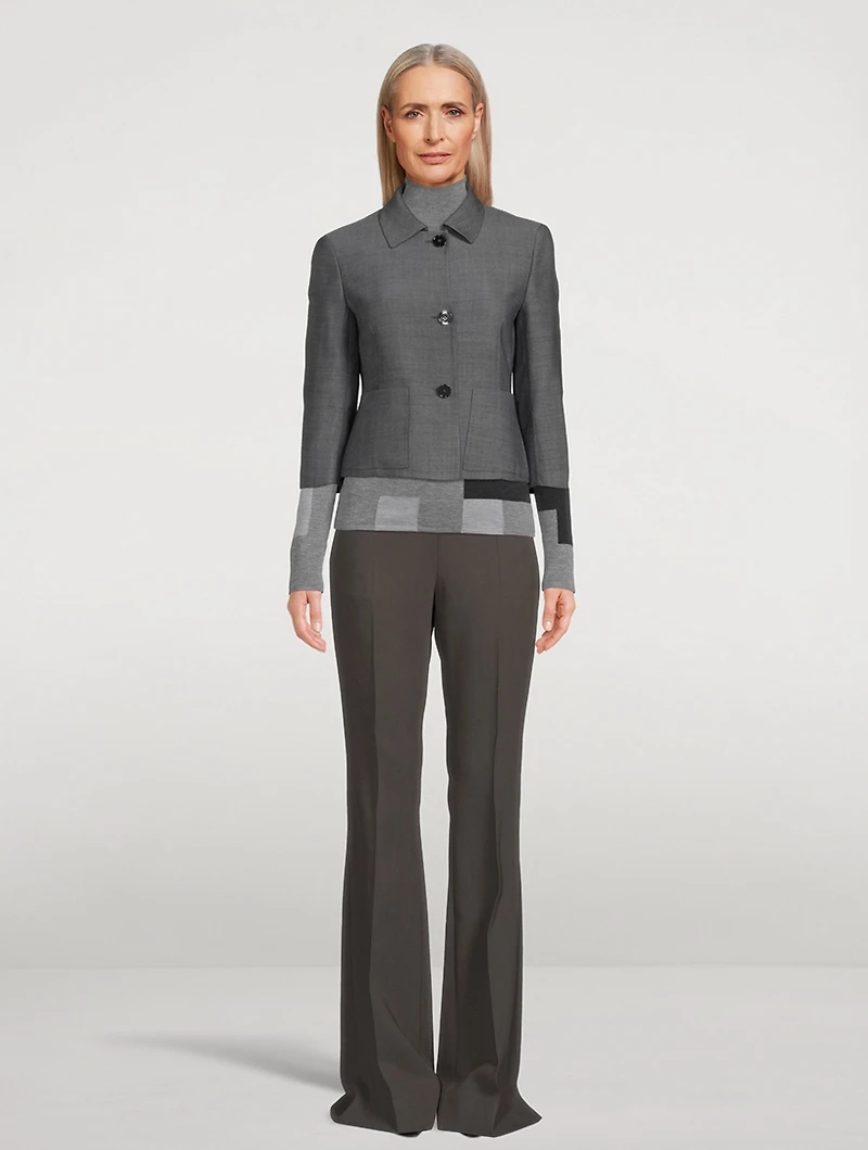 Double-Face Wool Jacket