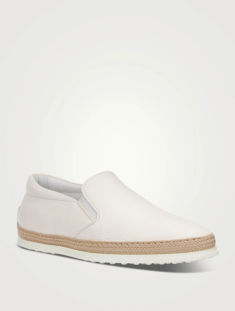 Leather Slip-On Shoes