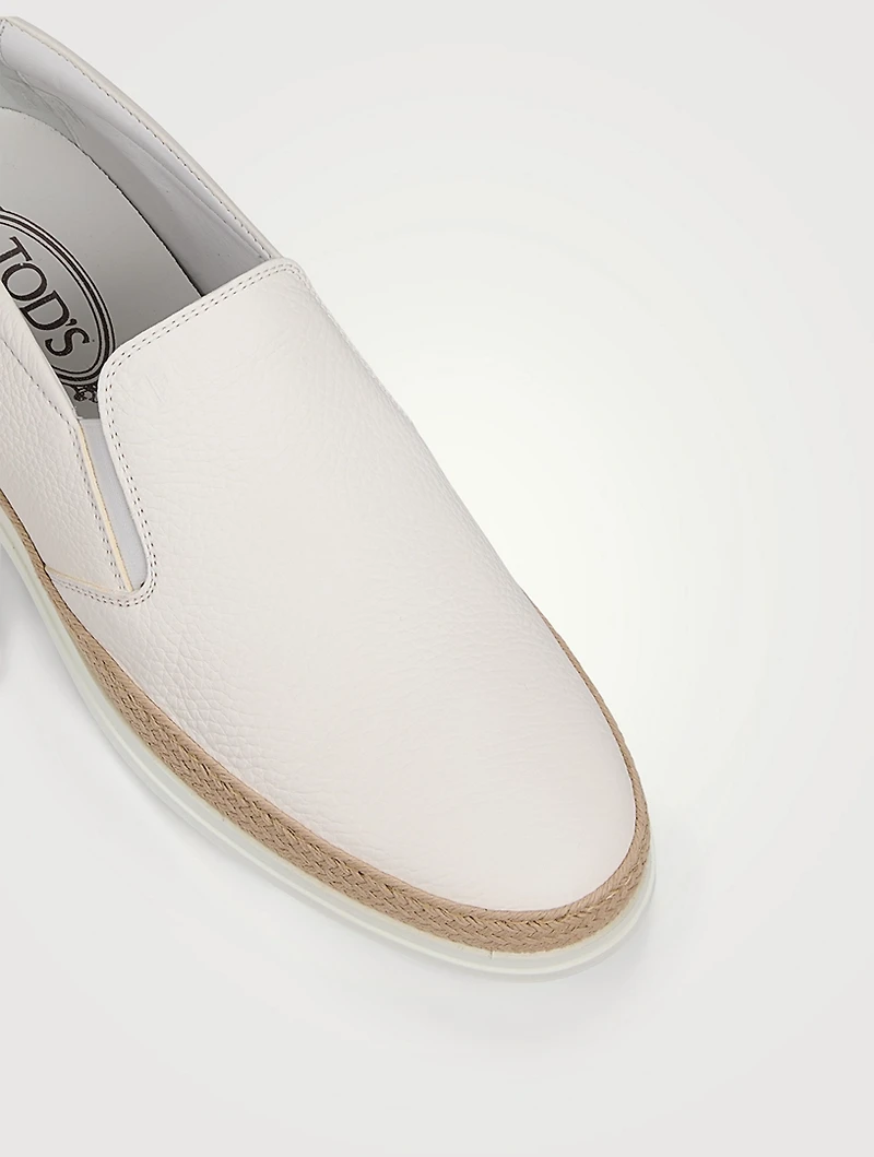 Leather Slip-On Shoes