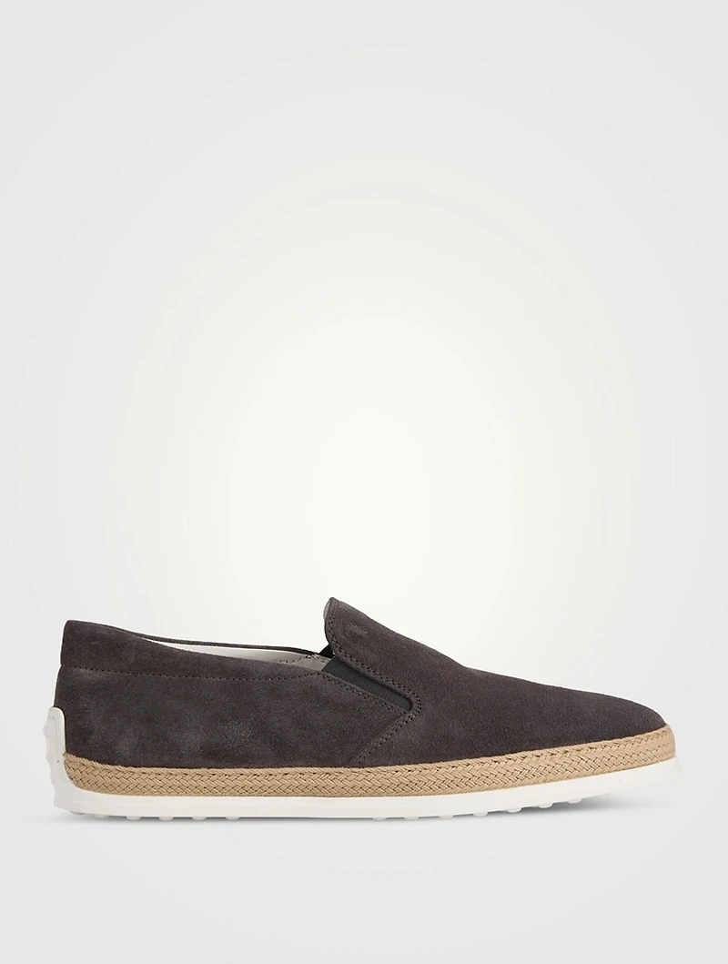 Pantofola Suede Slip-On Espadrille Shoes