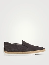 Pantofola Suede Slip-On Espadrille Shoes