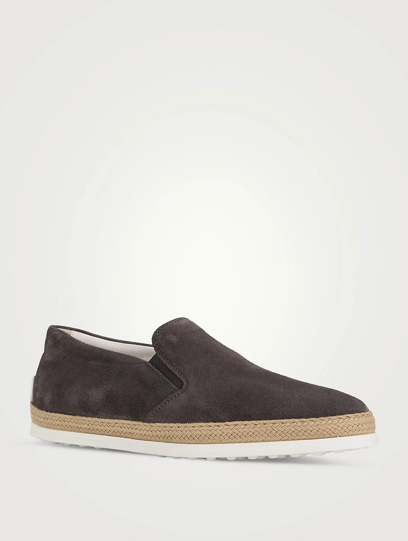 Pantofola Suede Slip-On Espadrille Shoes