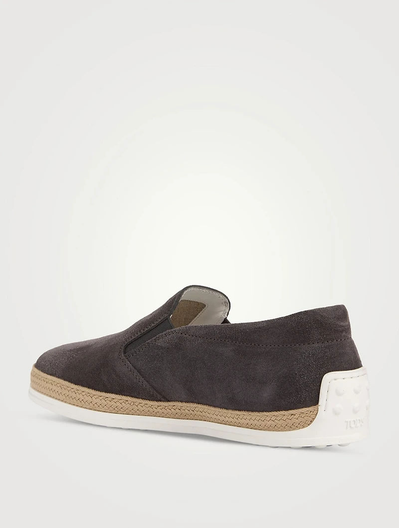 Pantofola Suede Slip-On Espadrille Shoes