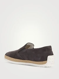 Pantofola Suede Slip-On Espadrille Shoes