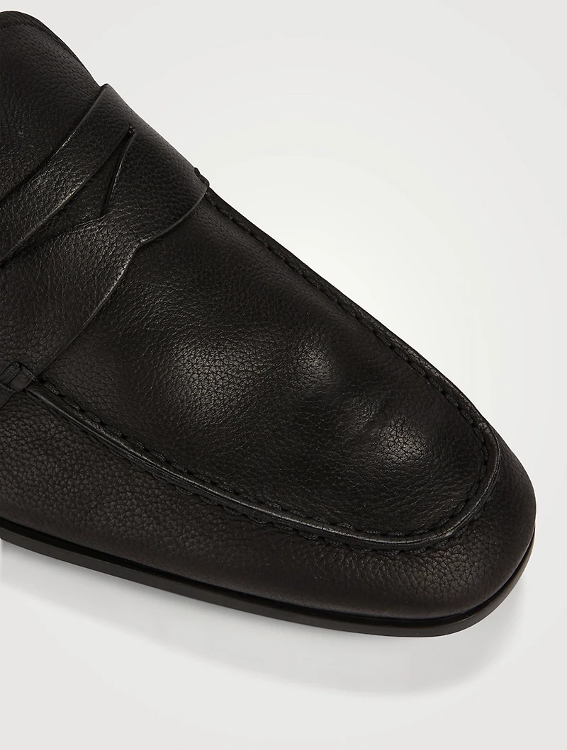 Leather Loafers