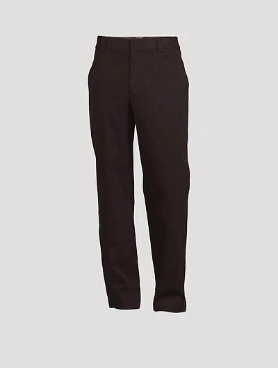 Core Brushed Cotton Pants