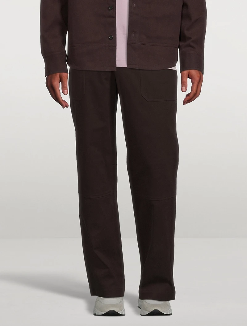 Core Brushed Cotton Pants