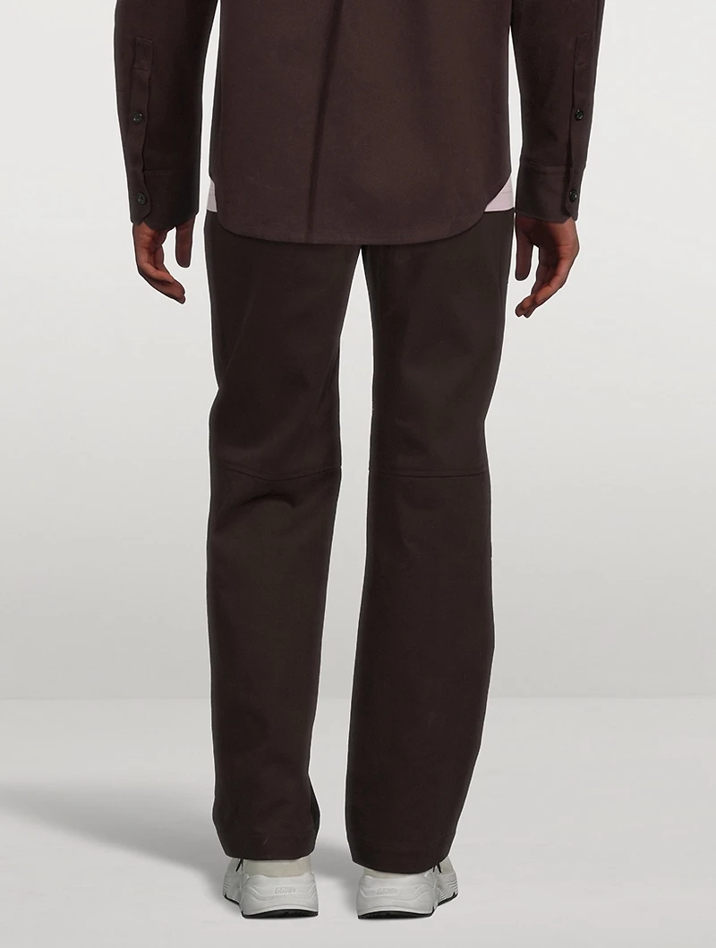Core Brushed Cotton Pants