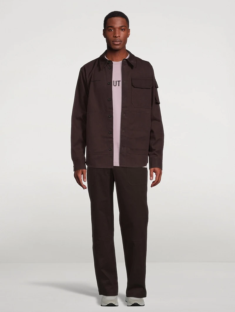 Core Brushed Cotton Pants