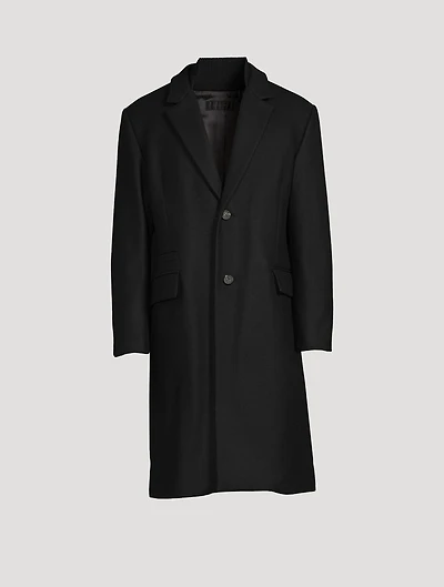 Dense Wool Overcoat