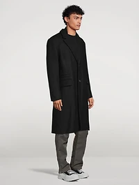 Dense Wool Overcoat