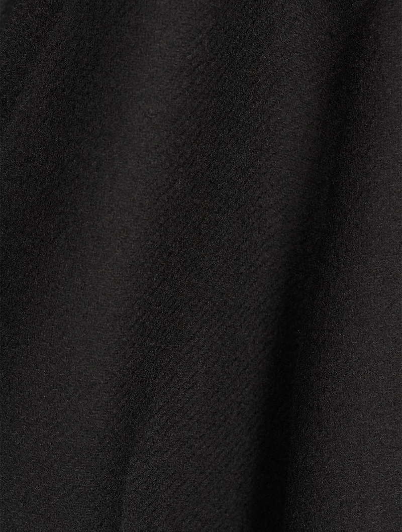 Dense Wool Overcoat