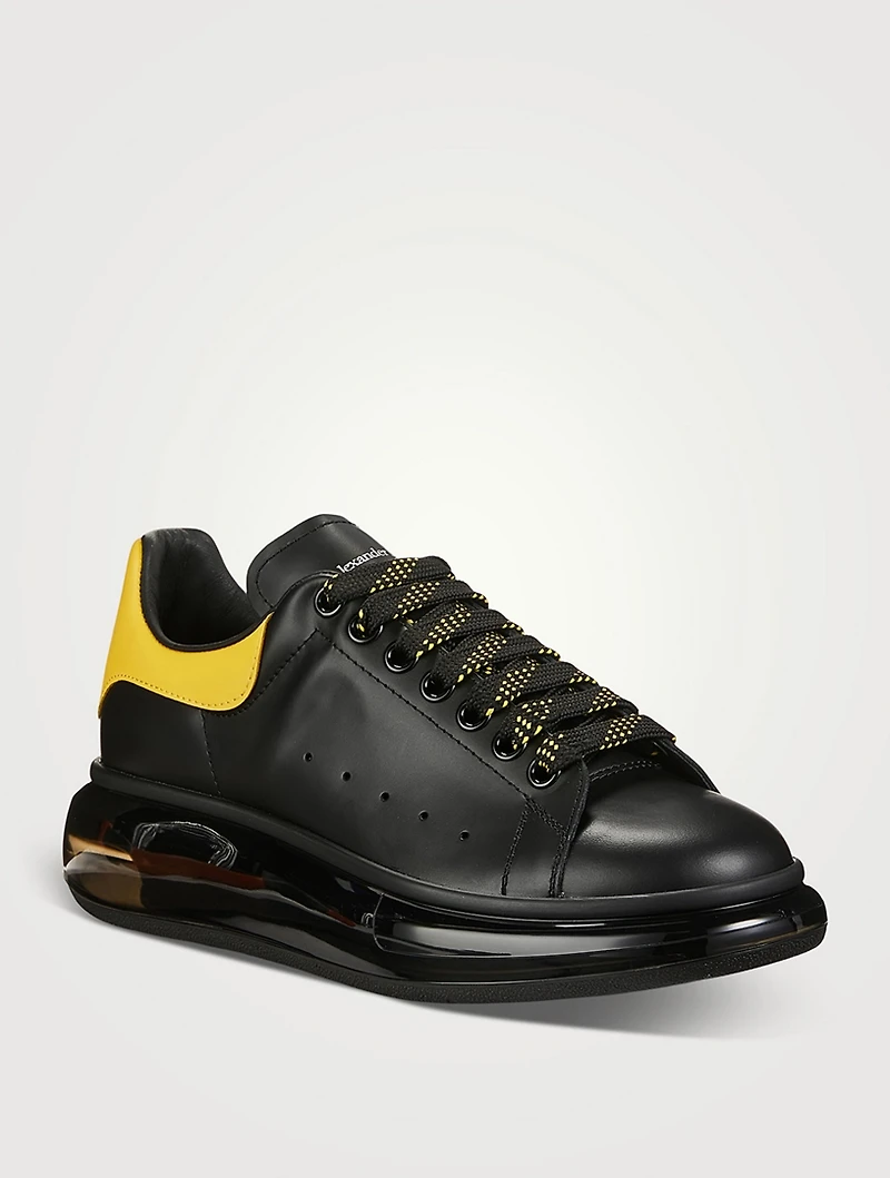 Oversized Leather Sneakers