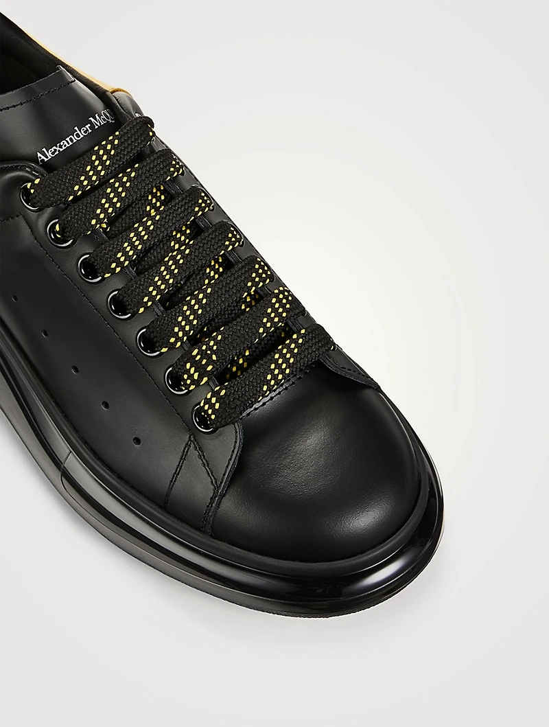 Oversized Leather Sneakers