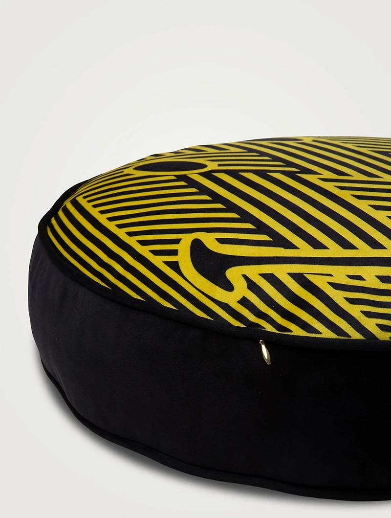 x Smiley Zigzag Cushion