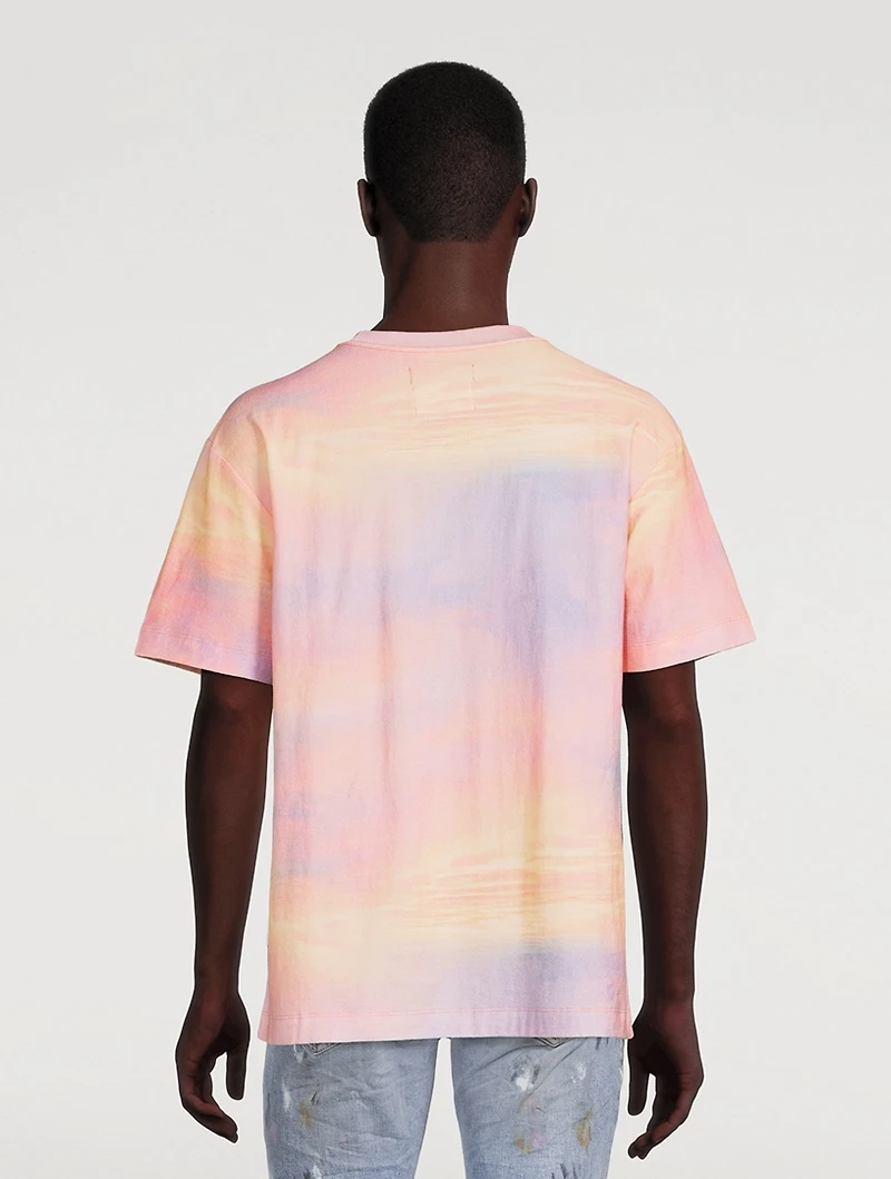 Sunset Textured Jersey T-Shirt