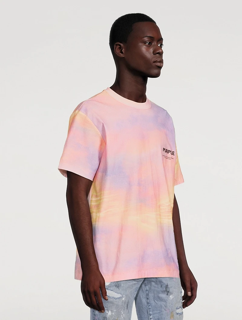 Sunset Textured Jersey T-Shirt