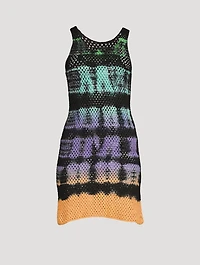 Cotton Racerback Mini Dress