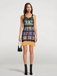 Cotton Racerback Mini Dress