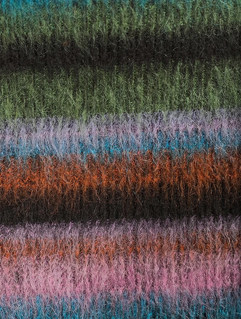 Mohair-Blend Mini Skirt