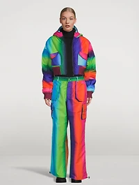 Nylon Gradient Cargo Pants