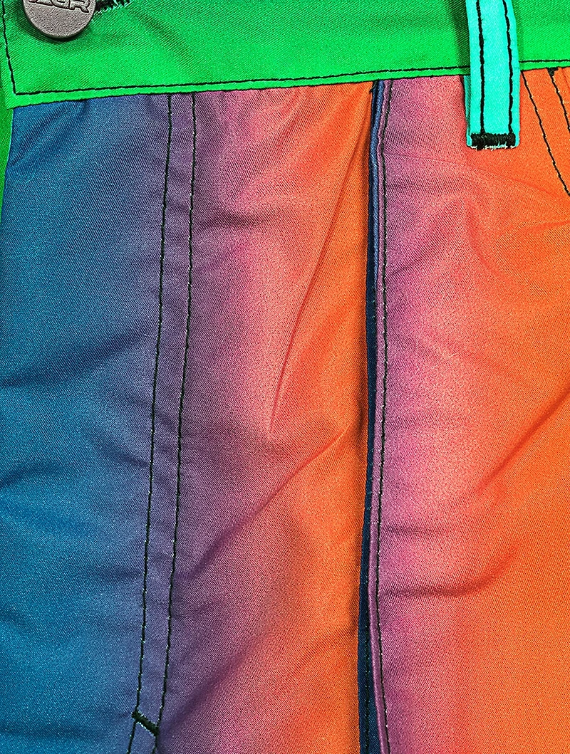 Nylon Gradient Cargo Pants