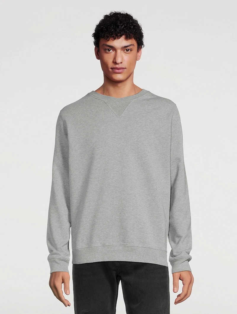 Cotton Crewneck Sweatshirt