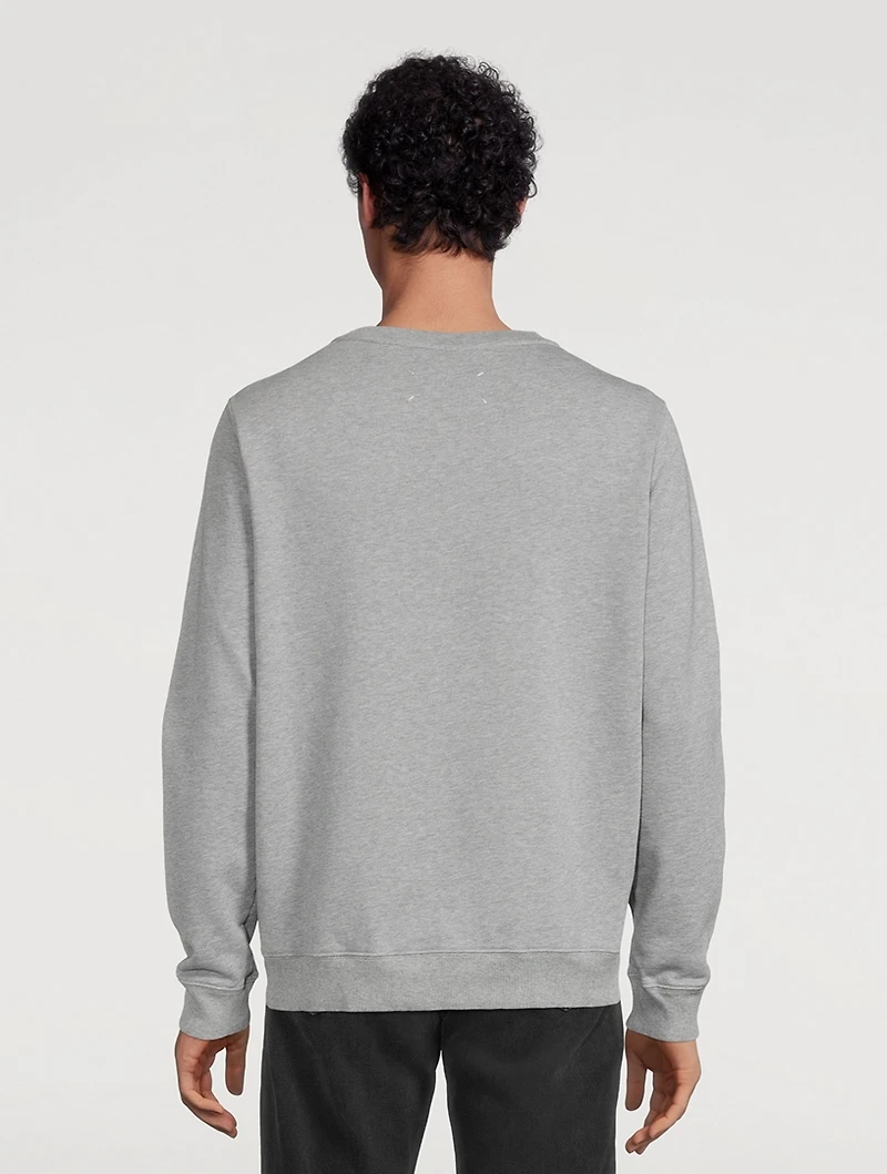 Cotton Crewneck Sweatshirt
