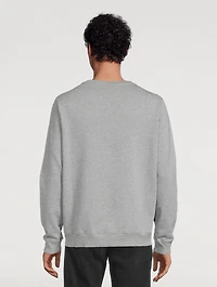 Cotton Crewneck Sweatshirt