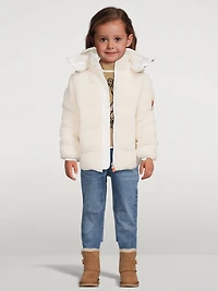 Kids Ridge Shearling Hooded Jacket