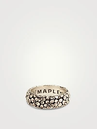 Sterling Silver Floral Ring