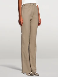 Stretch Cotton Bootcut Jeans