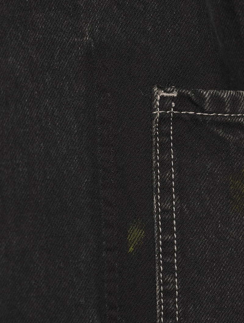 Denim Paint Jacket