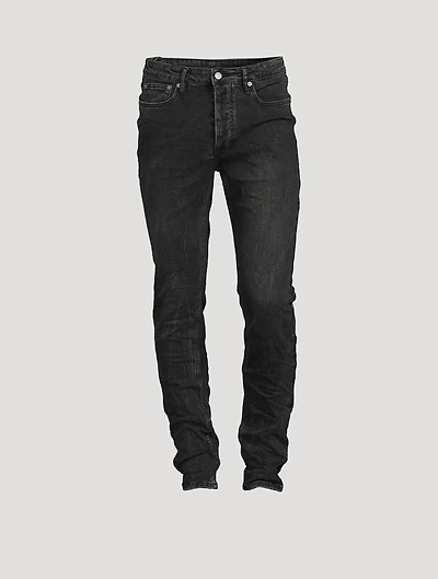 Chitch Marbled Slim-Fit Jeans