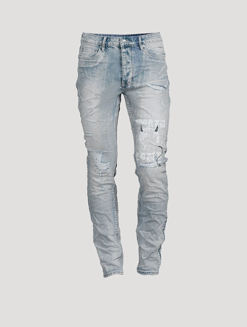 Chitch Punk Devil Slim-Fit Jeans