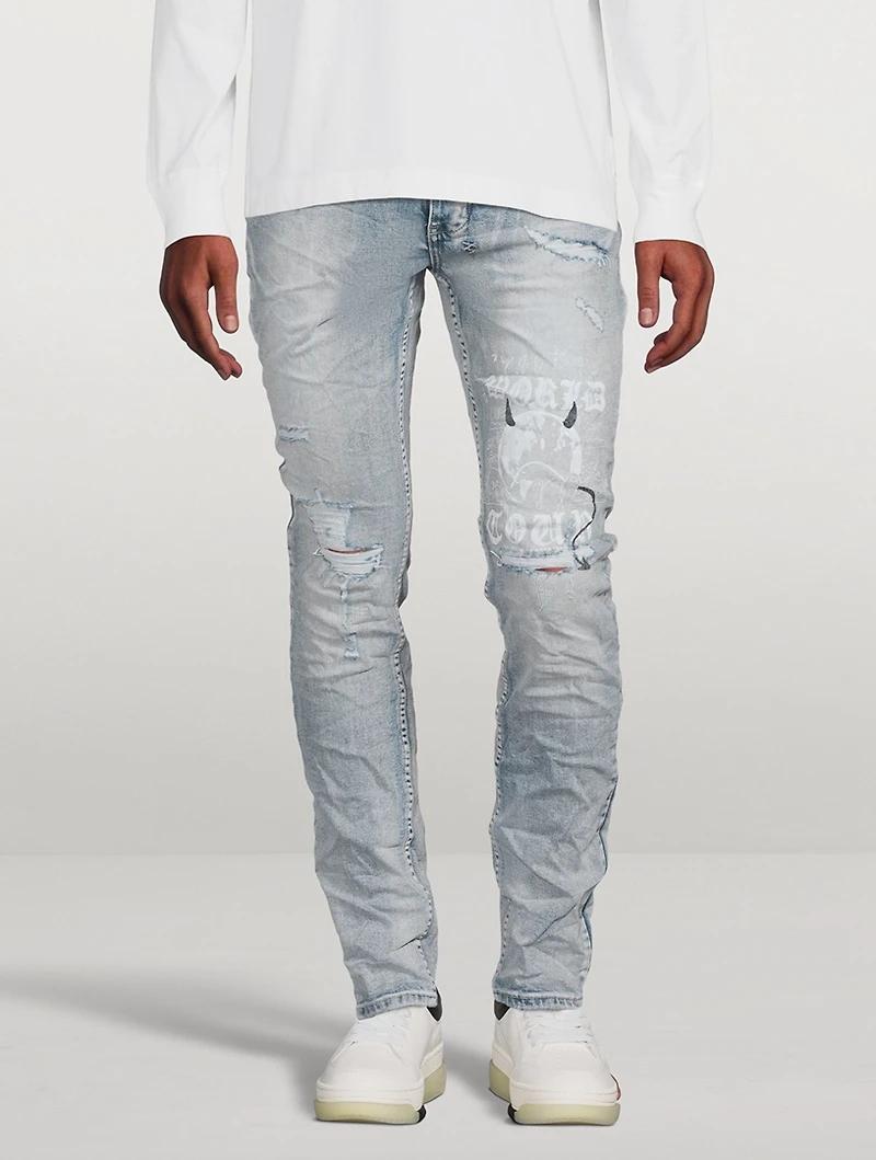 Chitch Punk Devil Slim-Fit Jeans