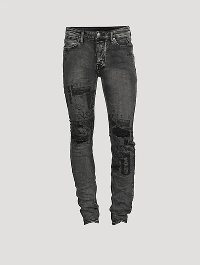 Van Winkle Mash Up Skinny Jeans