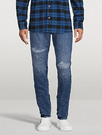 Wolfgang Hilite Trashed Slim Tapered Jeans