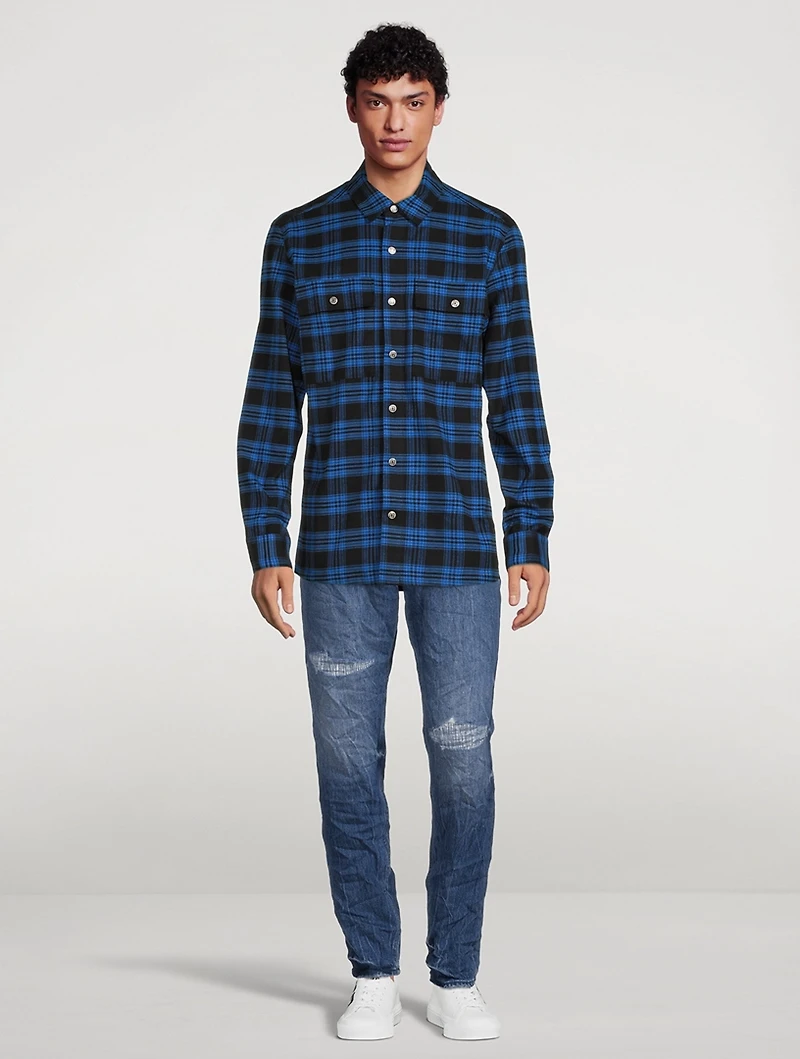 Wolfgang Hilite Trashed Slim Tapered Jeans