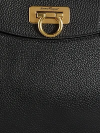 Gancini Leather Tote Bag