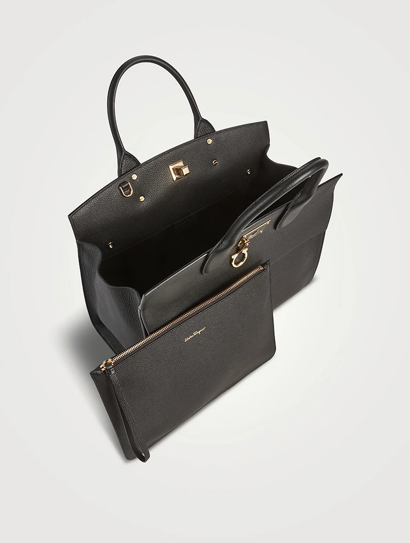 Studio Leather Satchel
