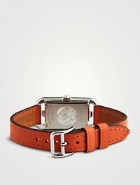 Nantucket PM Double Tour Leather Strap Watch