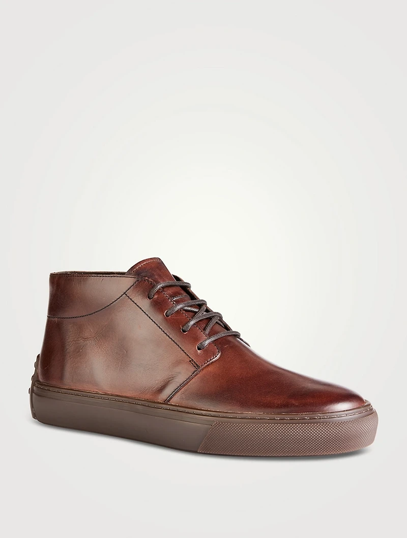 Leather Desert Boots