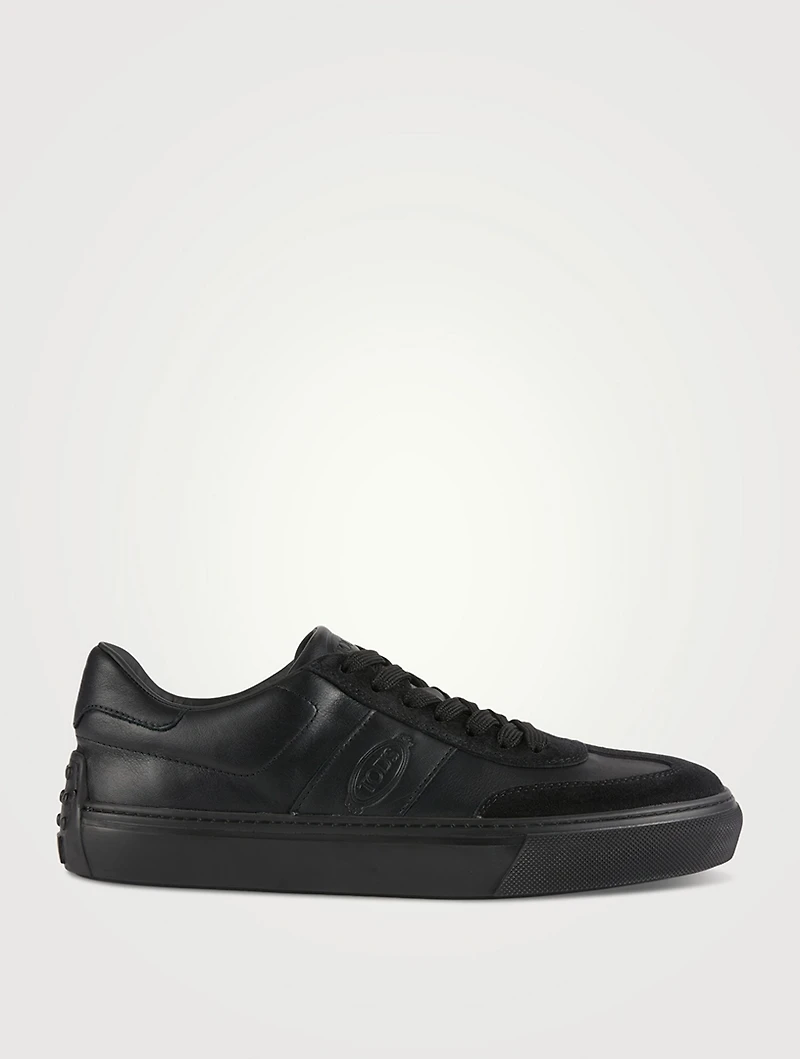Leather Low-Top Sneakers