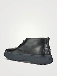 Leather Desert Boots