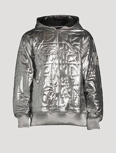 Moose Knuckles x Telfar Metallic Quilted Hoodie