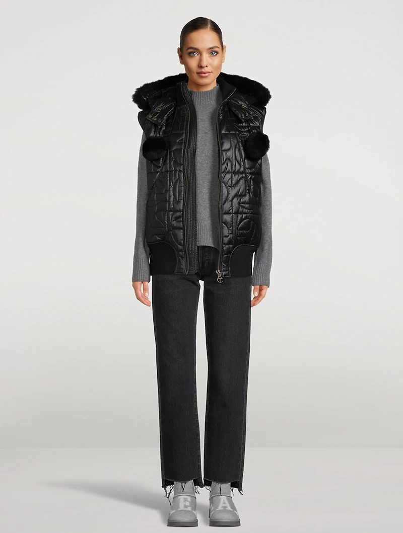 Moose Knuckles x Telfar Quilted Vest