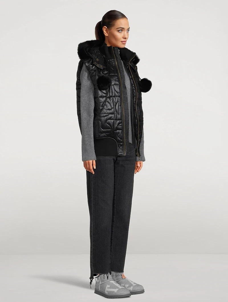 Moose Knuckles x Telfar Quilted Vest