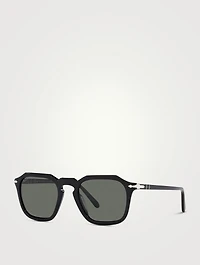0PO3292S Rectangular Sunglasses